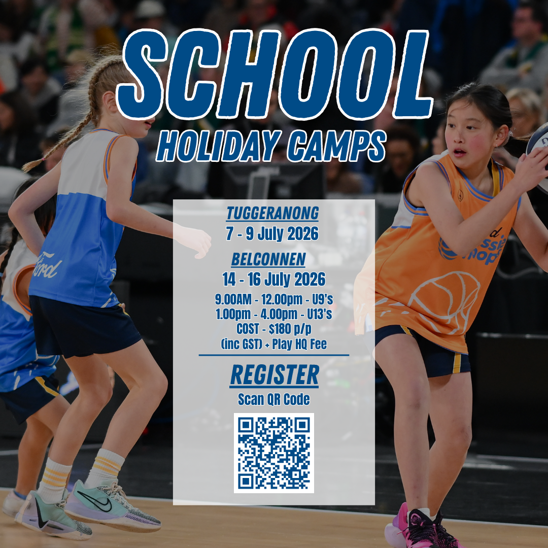 Poster: Basketball ACT Term 2 Holiday camps are now available !